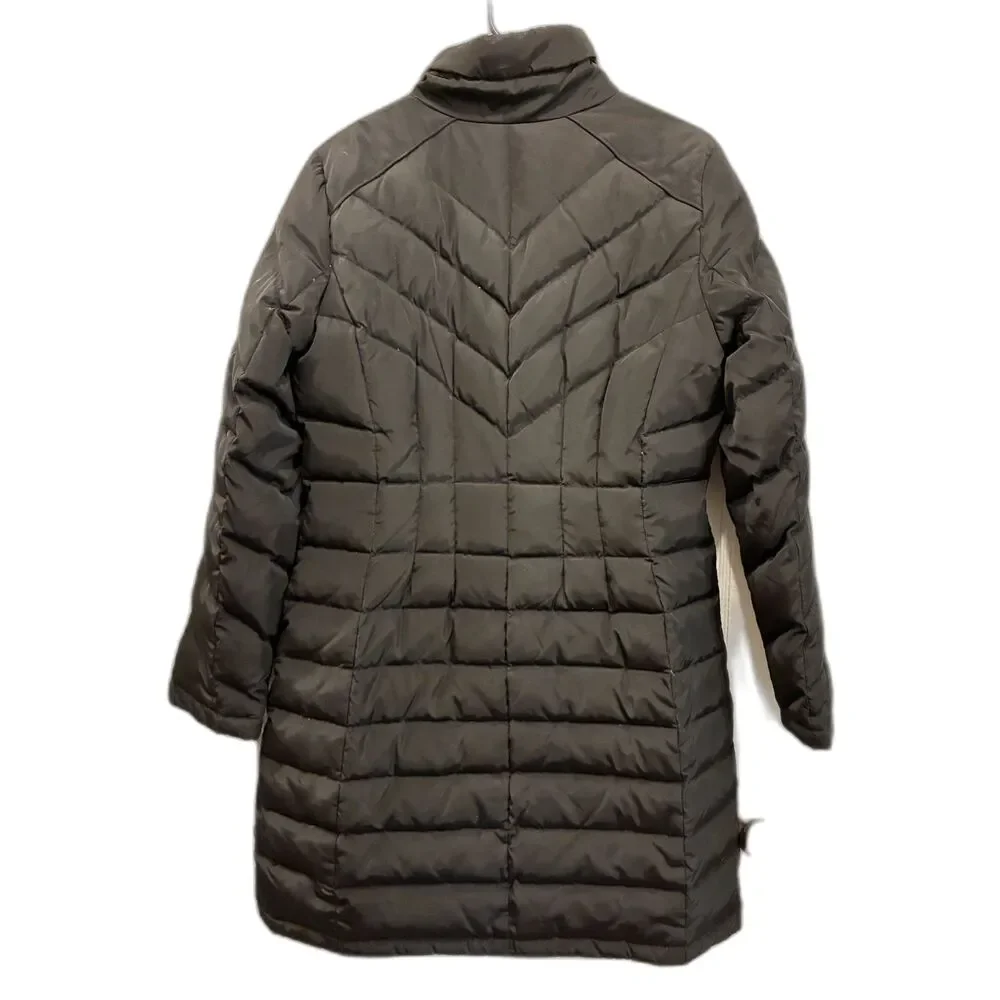 Michael Kors Black Quilted Down Puffer Long Jacket Coat   Women's Size Medium